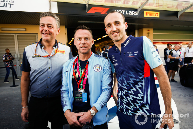 Paul Dickov e Robert Kubica, Williams Racing