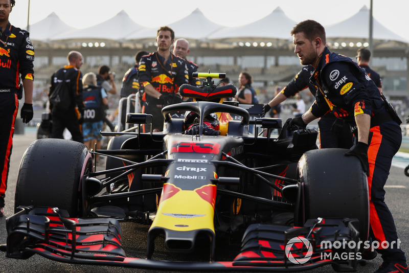 A start előtt - Abu Dhabi Nagydíj - F1 2018