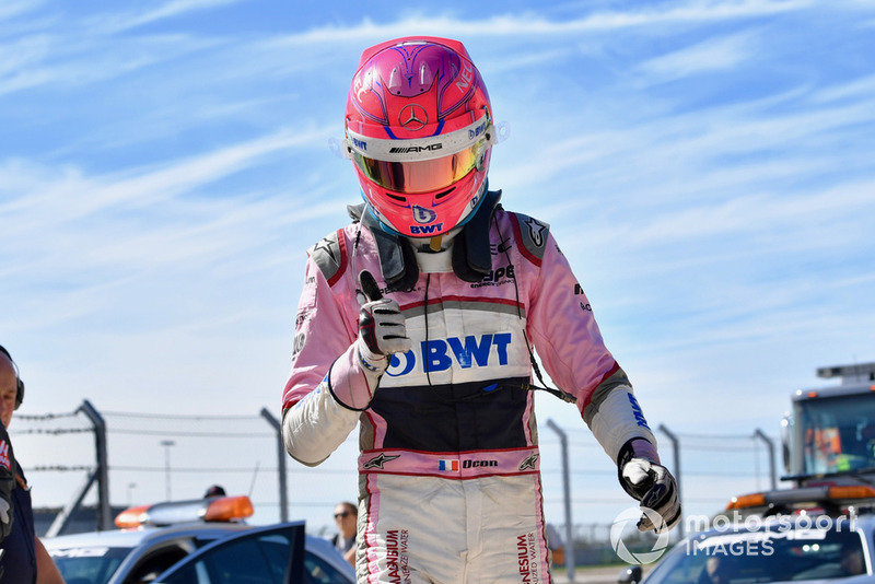 Disqualifié : Esteban Ocon (Racing Point Force India)