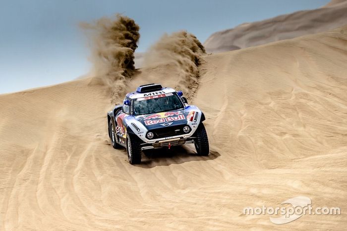 #300 X-Raid Mini JCW Team: Carloz Sainz, Lucas Cruz