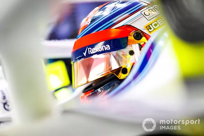 Robert Kubica, Williams Martini Racing, en su cabina