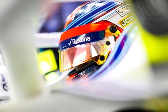 Robert Kubica, Williams Martini Racing, in cockpit