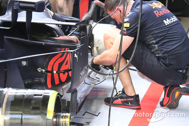 Red Bull Racing technical detail