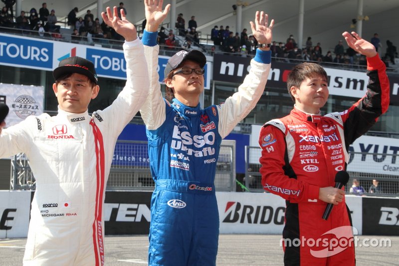 Satoshi Motoyama, Juichi Wakisaka, Ryo Michigami