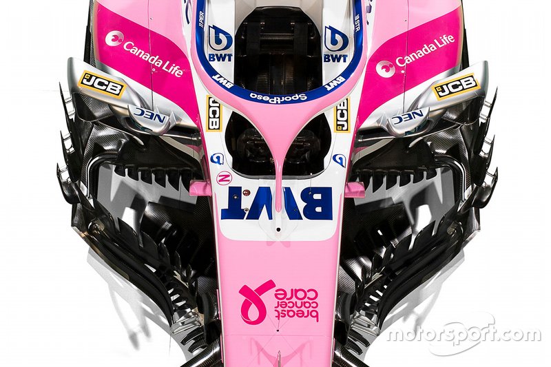 Racing Point livery detail