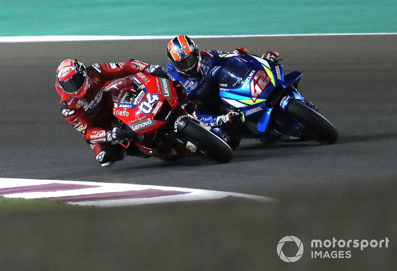 Андреа Довіціозо, Ducati Team, Алекс Рінс, Team Suzuki MotoGP