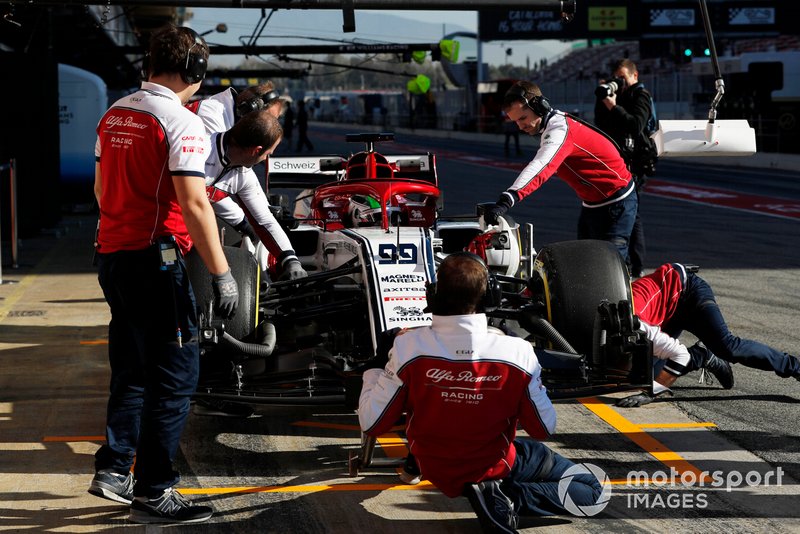 Antonio Giovinazzi, Alfa Romeo Racing C38