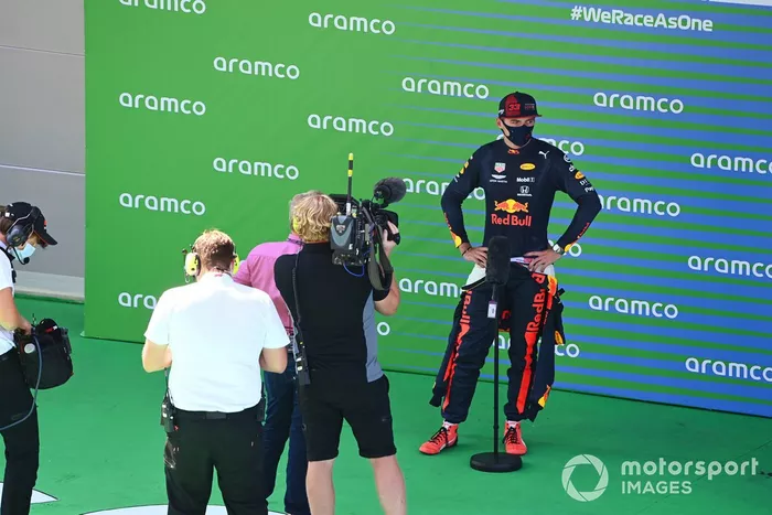 Tercero Max Verstappen, Red Bull Racing