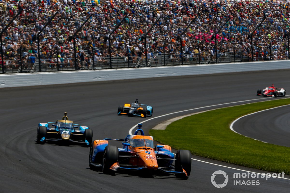 Ericsson wasn't a factor in the lead battle for most of the race, with Dixon leading 95 laps in total