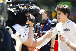 Lance Stroll, Williams avec les médias
