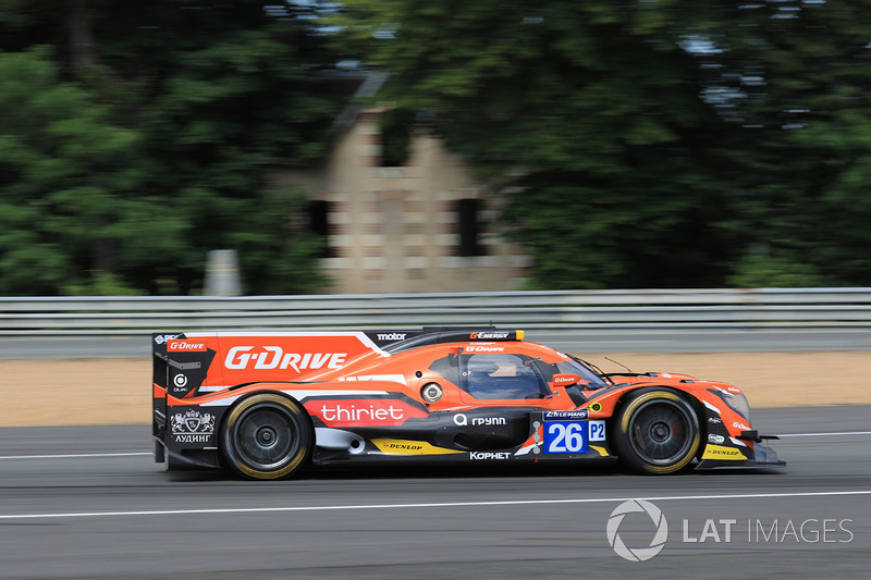 №26 G-Drive Racing Oreca 07 Gibson: Роман Русинов, Пьер Тирье, Алекс Линн