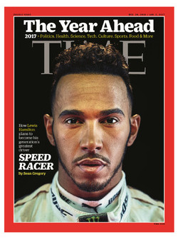 Cover des Time-Magazins mit Lewis Hamilton