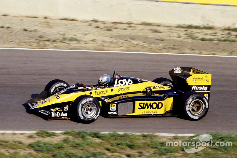 Алессандро Нанніні, Minardi M187 Motori Moderni