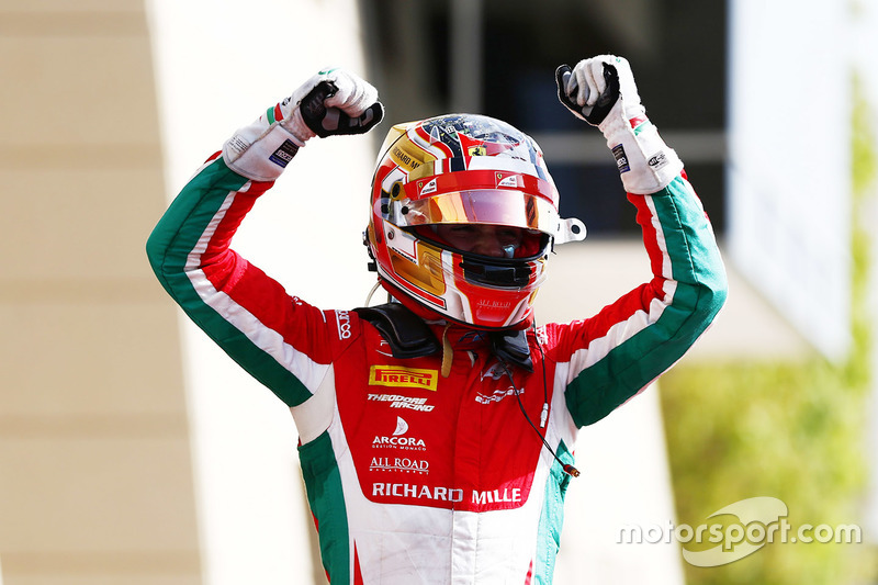 Le vainqueur Charles Leclerc, PREMA Racing