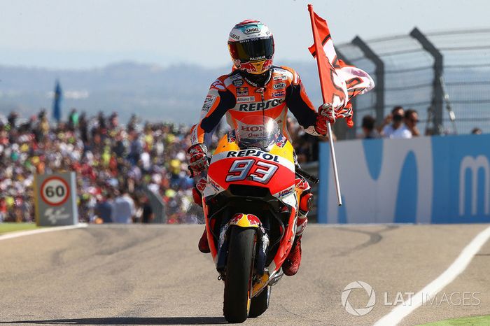 Ganador de la carrera Marc Marquez, Repsol Honda Team