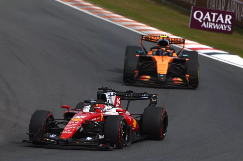Charles Leclerc, Ferrari, Lando Norris, McLaren