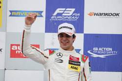 Podium: Sieger Lance Stroll, Prema Powerteam, Dallara F312, Mercedes-Benz