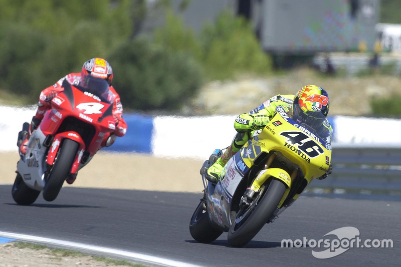 Erste Duelle mit Max Biaggi