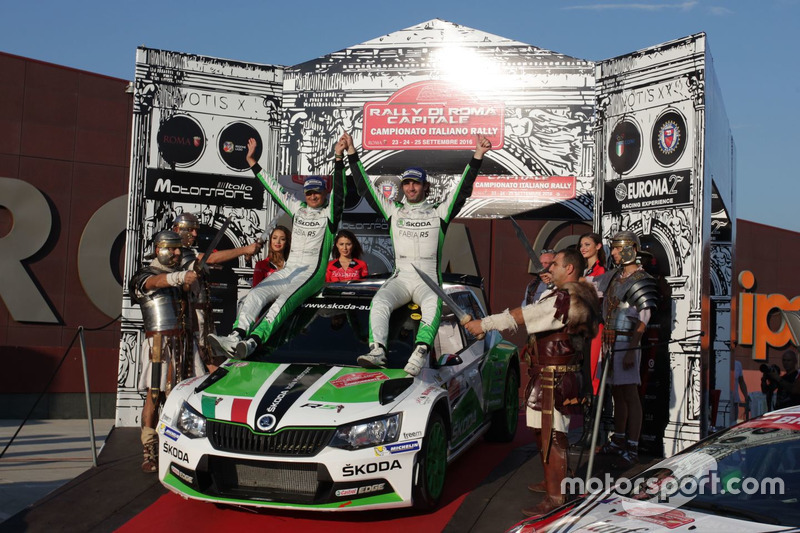 Umberto Scandola e Guido d'Amore, Skoda Fabia R5, Skoda Motor Sport Italia