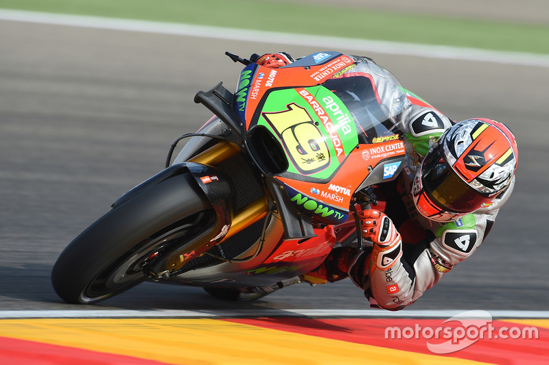 9. Alvaro Bautista, Aprilia Gresini Racing Team