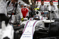 Valtteri Bottas, Williams FW38, op de grid