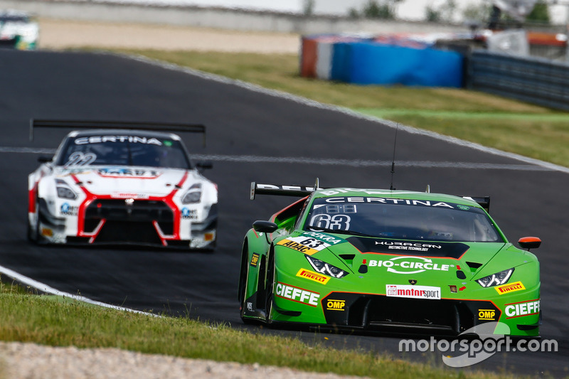 Dritter Verfolger: Grasser-Lamborghini #16
