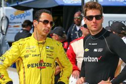 Helio Castroneves, Team Penske Chevrolet, Will Power, Team Penske Chevrolet