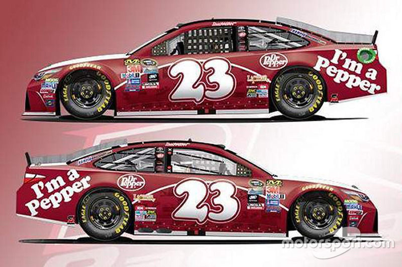 David Ragan, BK Racing Toyota, livrea speciale