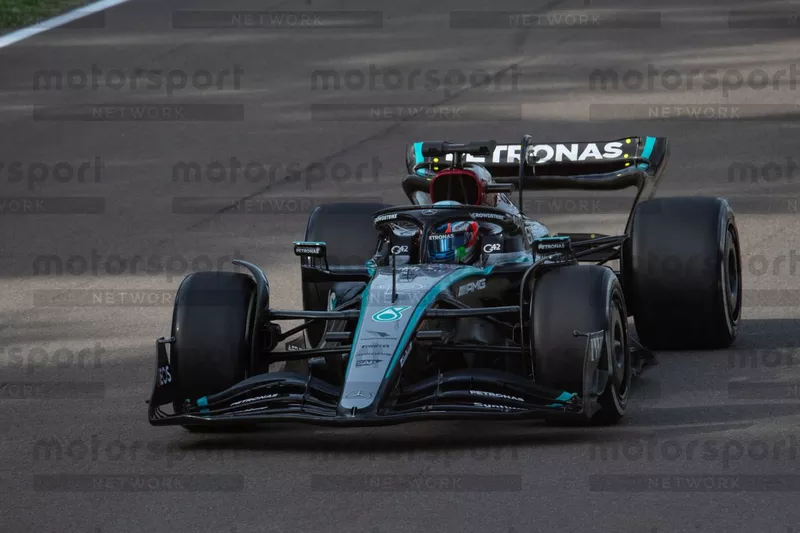 Andrea Kimi Antonelli, prueba con Mercedes en Imola