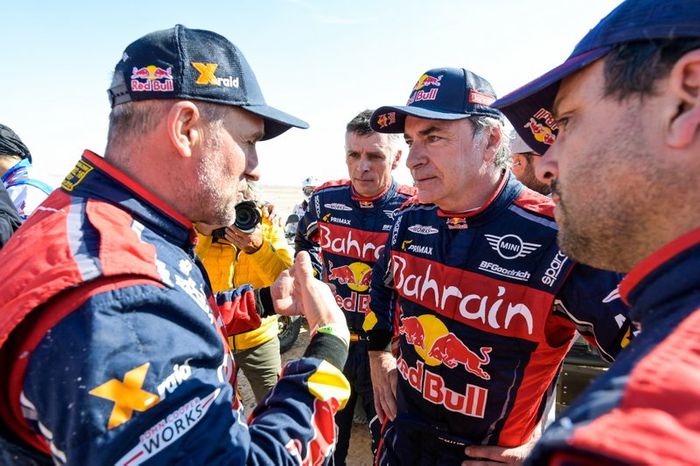 Ganador #305 JCW X-Raid Team: Carlos Sainz, #302 JCW X-Raid Team: Stephane Peterhansel