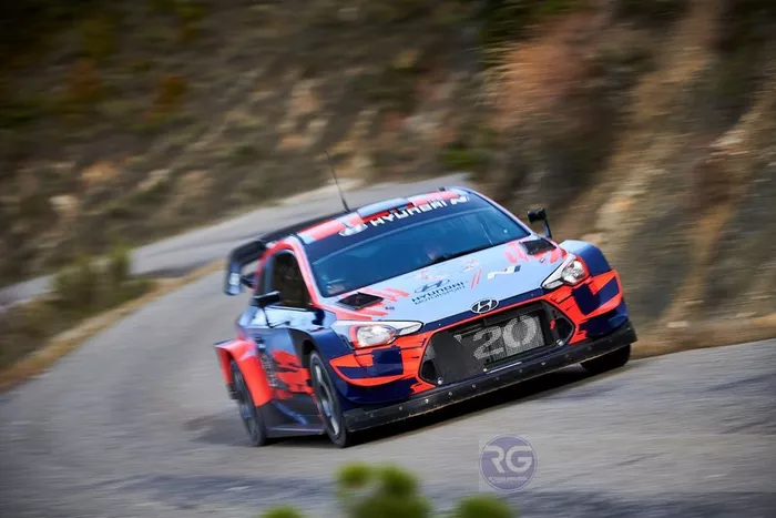 Ott Tanak, Martin Jarveoja, Hyundai i20 Coupe WRC
