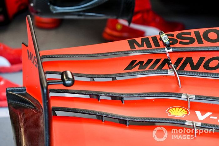 Alerón delantero del Ferrari SF1000
