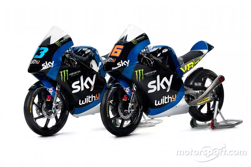 Moto de Celestino Vietti, Andrea Migno, Sky Racing Team VR46