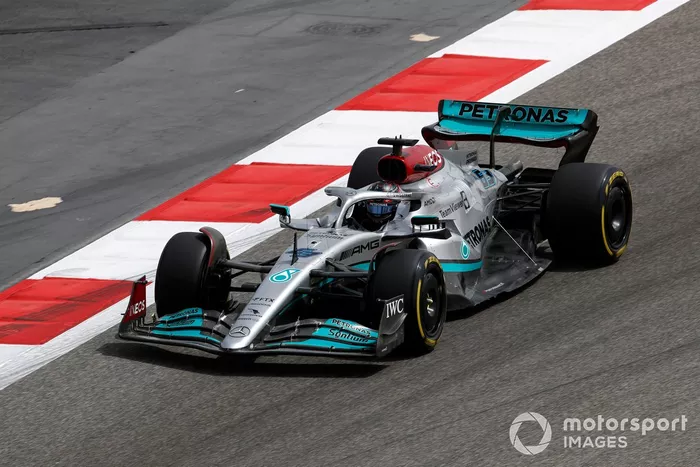 George Russell, Mercedes W13

