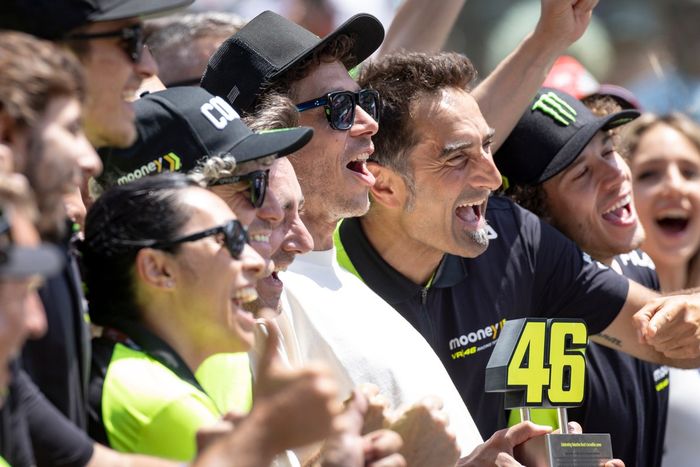 Valentino Rossi, retira su número 46