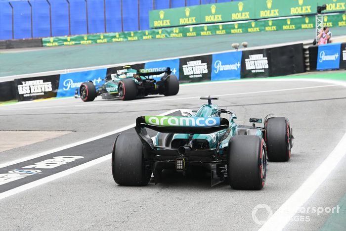 Fernando Alonso, Aston Martin AMR23, Lance Stroll, Aston Martin AMR23