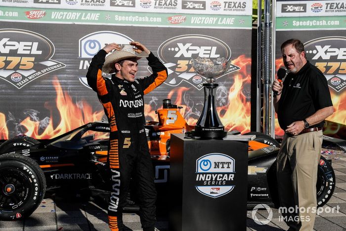 Ganador Patricio O'Ward, Arrow McLaren SP Chevrolet