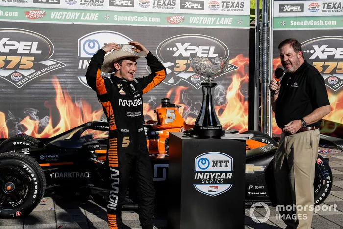 Ganador Patricio O'Ward, Arrow McLaren SP Chevrolet