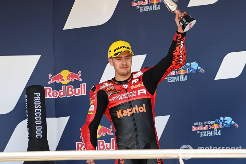 Podio: Jeremy Alcoba, Team Gresini Moto3