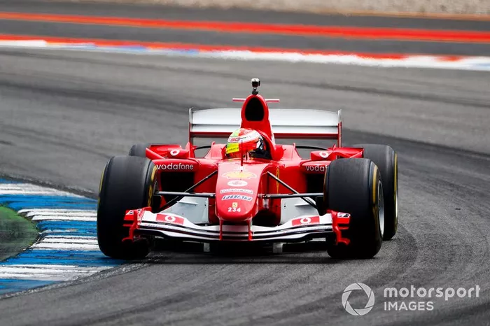 Mick Schumacher, Ferrari F2004