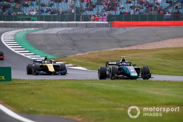 Nicholas Latifi, Dams and Luca Ghiotto, UNI Virtuosi Racing 