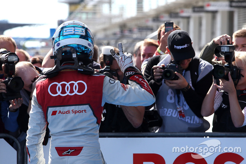 Race winner René Rast, Audi Sport Team Rosberg