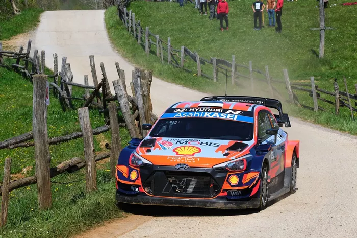 Ott Tänak, Martin Järveoja, Hyundai Motorsport Hyundai i20 Coupe WRC