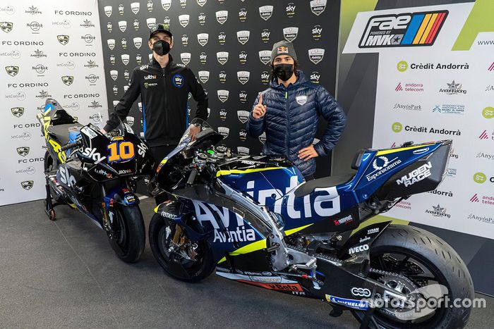 Luca Marini y Enea Bastianini, Esponsorama Racing