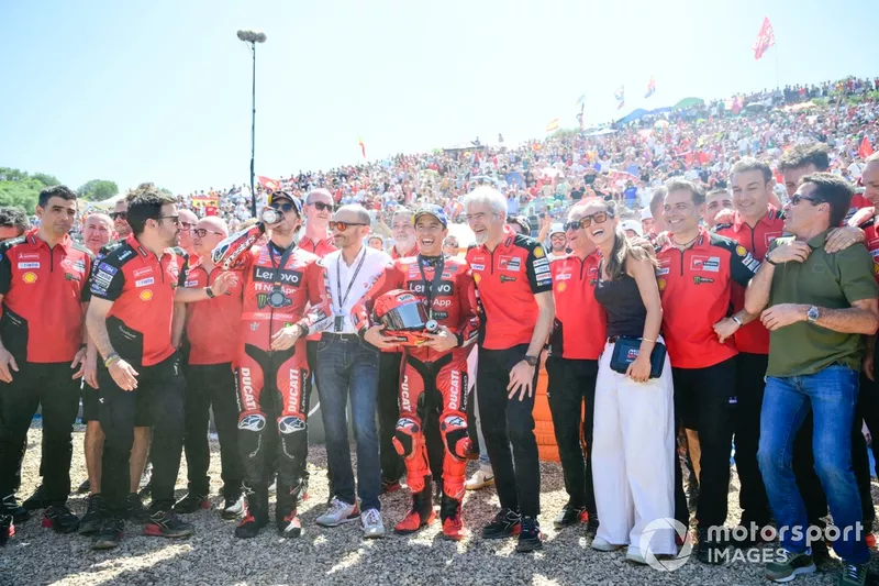 Francesco Bagnaia, Ducati Team, Marc Marquez, Ducati Team