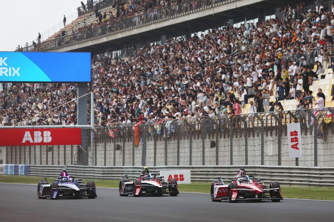 Oliver Rowland, equipo Nissan de Fórmula E, Nyck de Vries, Mahindra Racing, Taylor Barnard, equipo NEOM McLaren de Fórmula E