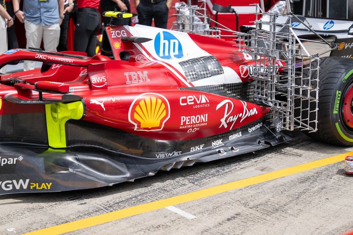 Ferrari SF-25, dettaglio tecnico