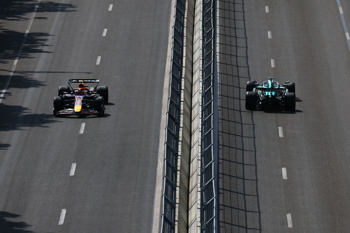 Lance Stroll, Aston Martin Racing, Yuki Tsunoda, Red Bull Racing Team