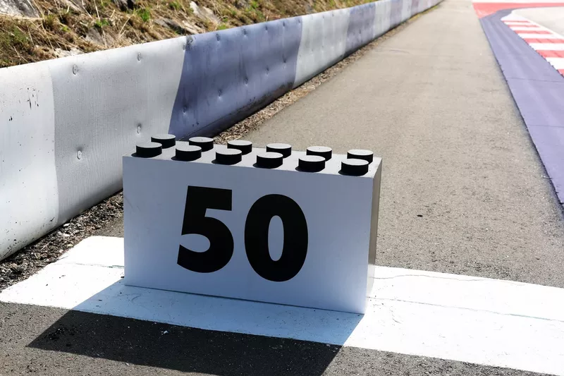 Marqueur de frein Bloc de Lego