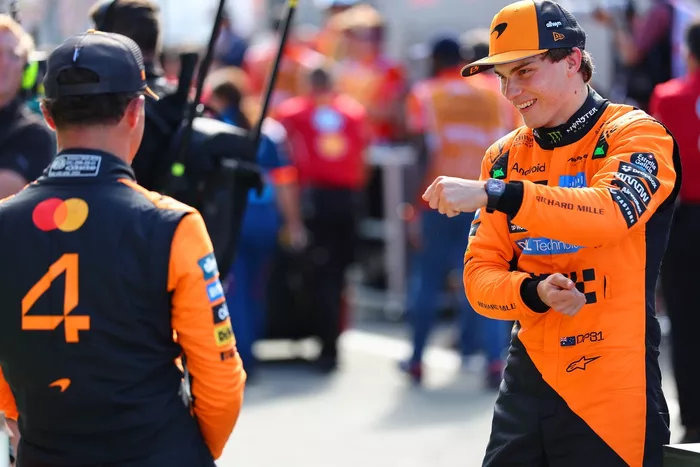 Lando Norris, McLaren, Oscar Piastri, McLaren